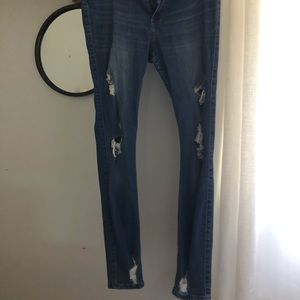 Hollister ripped jeans